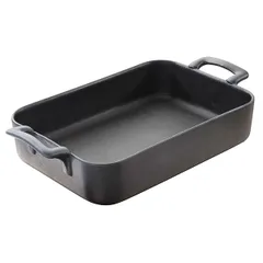 Baking dish “Bel Cousin” ceramics 450ml ,H=4,L=16,B=10cm black