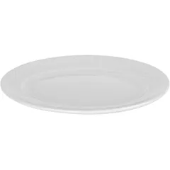 Блюдо «Спайро» овальное фарфор ,H=7,L=200,B=160мм белый, изображение 2