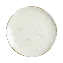 Тарелка «Фенхель» фарфор D=221,H=22мм белый