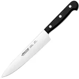 Нож поварской «Универсал» сталь нерж.,полиоксиметилен ,L=290/170,B=34мм черный,металлич.