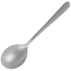 Broth spoon “Hannah antique”  stainless steel  L=16.6 cm  silver.