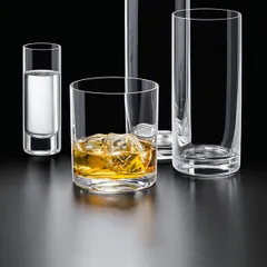 Хайбол (стакан) «Стеллар» хр.стекло 340мл D=62,H=170мм прозр., изображение 2