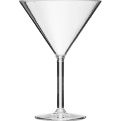 Cocktail glass polycarbonate 280ml D=12,H=17cm clear.