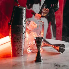 Шейкер американский «Кенко Алкеми» сталь нерж. 0,7л D=90,H=175мм серебрист., изображение 2