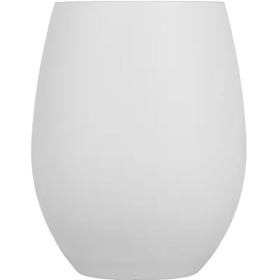 Стакан «Праймери Колор» стекло 360мл D=81,H=103мм белый,матовый, Цвет: Белый