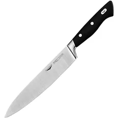 Chef's knife  steel  L=20cm  black, metal.