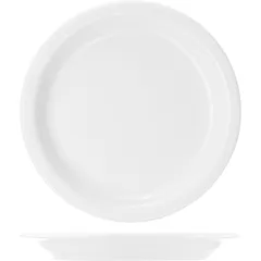 Тарелка «Америка» пирожковая фарфор D=165,H=18мм белый
