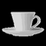 Чашка кофейная «Граффити» фарфор 70мл D=66,H=57,L=87мм белый