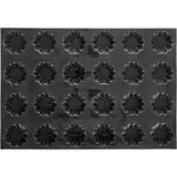 Форма кондитерская «Бриош» силикон,стеклопласт. D=68,H=25,L=600,B=400мм