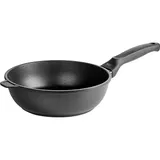 Frying pan (induction)  cast aluminum, teflon  2 l  D=24, H=11, L=48 cm  black