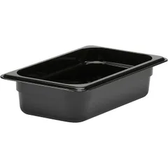 Gastronorm container (1/4)*65 (-40С to +99С)  polycarbonate  1.7 l  black