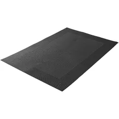 Салфетка сервировочная поливинилхл. ,L=46,B=33см черный,серый, изображение 2