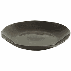 Dish “Pure” deep ceramics D=32,H=5cm gray