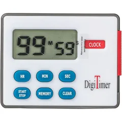 Timer (working time-19 hours) ,H=55,L=70mm white,blue