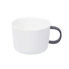 Чашка кофейная «Вейв» фарфор 100мл D=65/55,H=45,L=85мм белый