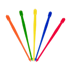 Шпажки для канапе «Боне»[500шт] пластик ,L=95мм разноцветн.