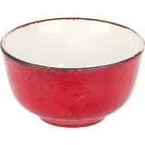 Sugar bowl “Kraft Red” porcelain 230ml D=100,H=55mm red