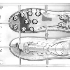 Mold for chocolate “Football boot”  polycarbonate , L=20cm