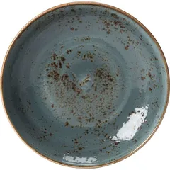 Salad bowl “Kraft”  porcelain  1.5 l  D=290, H=45mm  blue