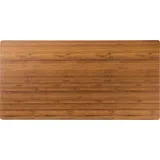 Блюдо сервировочное «Бамвоо» пластик ,H=15,L=508,B=254мм св.корич.