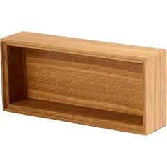 Ящик для подачи с выемкой дуб ,H=60,L=238,B=105мм коричнев., изображение 2