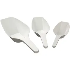 Flour scoop polyprop. 250ml ,L=25,B=9cm white