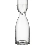 Кувшин «Мистер & Миссис» с крышкой хр.стекло 0,7л D=89,H=235мм прозр.