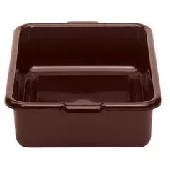 Drawer for dirty dishes  plastic  brown.