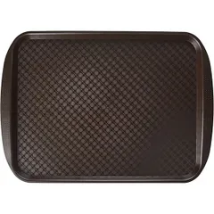 Rectangular tray  polystyrene , L=45, B=35cm  brown.