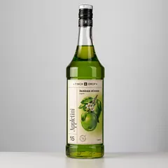 Сироп «Зеленое Яблоко» Pinch&Drop стекло 1л D=85,H=330мм зелен., изображение 2
