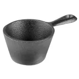 Cocotte maker “Amber Cast” cast iron 80ml D=6,H=4,L=11cm black