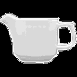 Молочник «Нестор» фарфор 350мл D=86,H=80,L=150мм белый