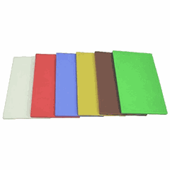 Cutting board  polyethylene , L=50, B=30cm  yellow.