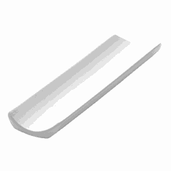 Подставка для полотенец пластик ,L=169,B=44мм белый