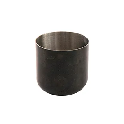 Емкость для закусок сталь нерж. 0,56л D=10,H=10см черный,металлич.