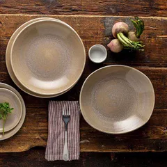 Салатник «Революшн» фарфор 0,65л D=205,H=40мм бежев., изображение 3