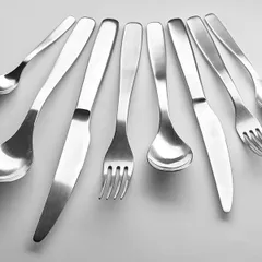 Вилка столовая «Пас-парту» сталь нерж. ,L=20,4см металлич.,матовый, изображение 2