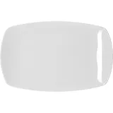 Блюдо «Опшенс» прямоугольное фарфор ,L=28,5,B=18,5см белый