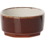 Соусник «Террамеса Мокка» фарфор 50мл D=60,H=33мм тем.корич.