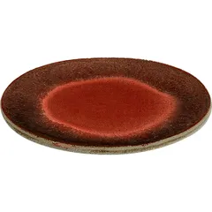 Тарелка бетон D=20см красный,серый, изображение 2