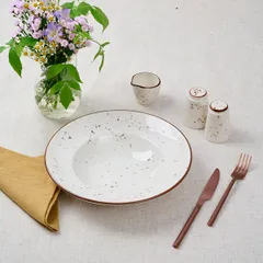 Соусник «Париж» фарфор 60мл D=6,H=5см белый,коричнев., Объем по данным поставщика (мл): 60, изображение 3