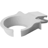 Клипса для бокалов абс-пластик D=48,L=78мм белый