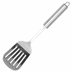 Kitchen spatula stainless steel ,L=33,B=12cm metal.