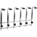 Струбцина для бутылок «Бонзер» (для 6 шт.) сталь нерж. ,H=31,5,B=51см серебрист.