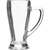 Beer mug “Baviera” glass 350ml D=75/70,H=160,B=125mm clear.