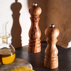 Мельница для перца «Париж Олива» дер. олива ,H=18см деревян., изображение 4