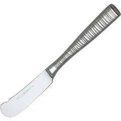 Butter knife “Pirouette”  stainless steel , L=17.8 cm  silver.