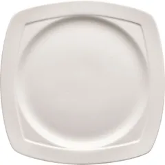 Plate “Simplicity” square  porcelain , L=23.5, B=23.5cm  white