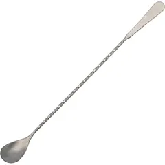 Bar spoon “Probar Premium Motivo”  stainless steel , L=300, B=25mm  silver.