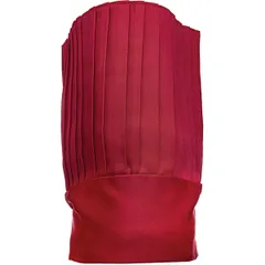 Колпак поварской цилиндрический хлопок D=28,5,H=15см бордо